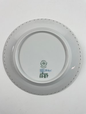 6 stk Royal Copenhagen helblonde frokosttallerkner