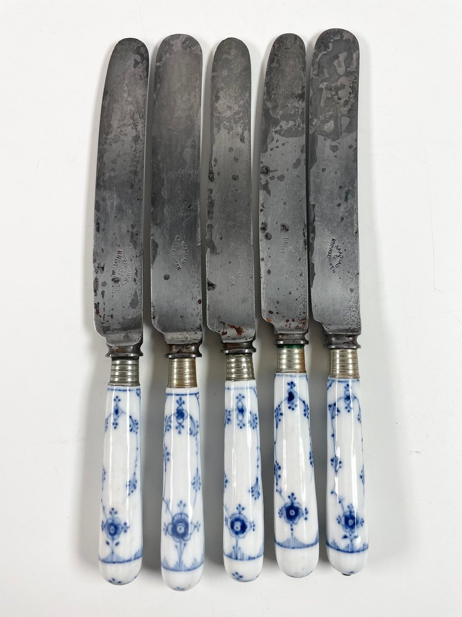 5 stk Raadvad Royal copenhagen knive.