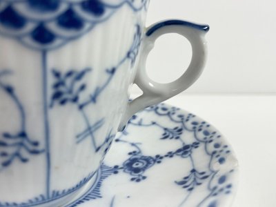 Royal Copenhagen kaffestel kopper underkopper nr.  719