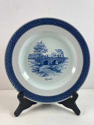 22 stk Royal Copenhagen fajance platter.