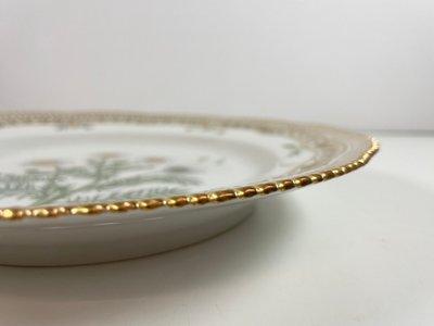 Flora Danica tallerken blomster motiv