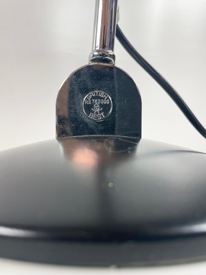 Bestlite bordlampe i sort og krom