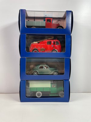 43 stk sjælden samling af tintin modelbiler.