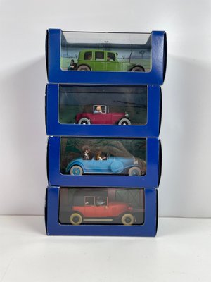43 stk sjælden samling af tintin modelbiler.