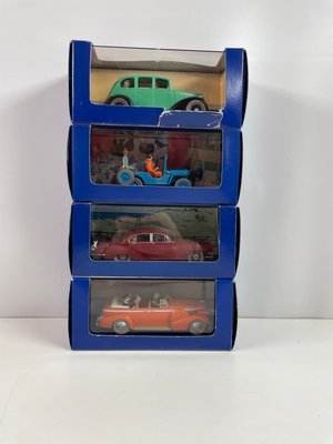 43 stk sjælden samling af tintin modelbiler.