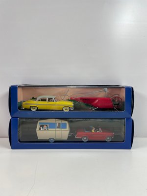 43 stk sjælden samling af tintin modelbiler.