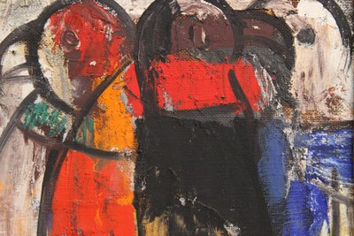Holger Dall abstrakt maleri