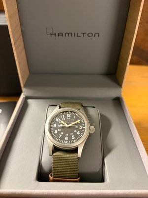 Hamilton Khaki Field Mechanical “The Hack” – Full Set + Uncle Seiko lænke