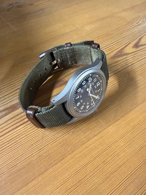 Hamilton Khaki Field Mechanical “The Hack” – Full Set + Uncle Seiko lænke
