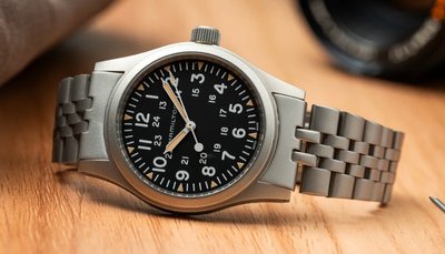 Hamilton Khaki Field Mechanical “The Hack” – Full Set + Uncle Seiko lænke