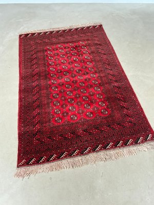 Ægte afghansk tæppe 245 × 160 cm