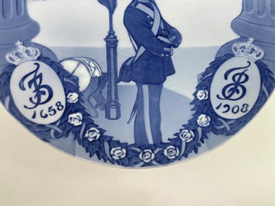 Royal Copenhagen Jubilæumsplatte 250-års jubilæum (1658–1908)