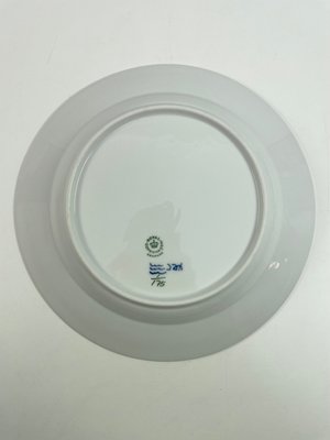 13 stk. Royal Copenhagen Musselmalet Riflet middagstallerken nr. 175