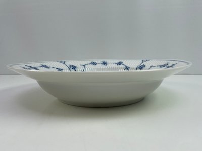 11 stk. Royal Copenhagen Musselmalet Riflet dybetallerken nr. 768