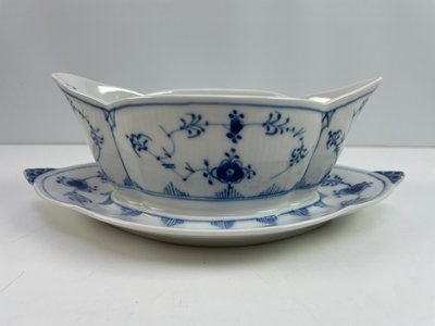 2 stk. Royal Copenhagen Musselmalet sovseskål Nr. 204