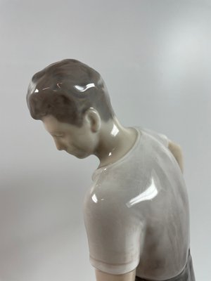 Bing & Grøndahl Jernstøber nr. 2335 Porcelænsfigur af Svend Jespersen
