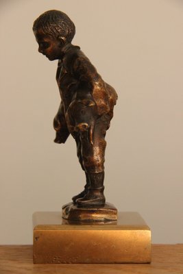 Julius Paul Schmidt Felling bronzefigur
