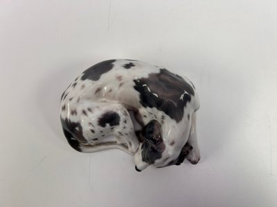 Dahl Jensen porcelæn hundefigur nr. 1935