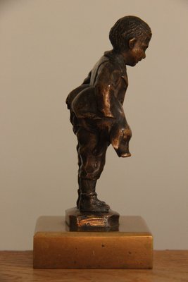 Julius Paul Schmidt Felling bronzefigur