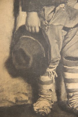 Wenzel Tornøe , Roma litografi af italiensk dreng, dateret 1886