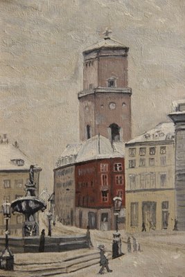 Erik Petersen maleri af københavn