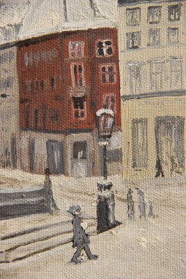 Erik Petersen maleri af københavn