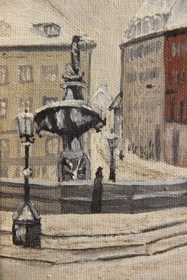 Erik Petersen maleri af københavn