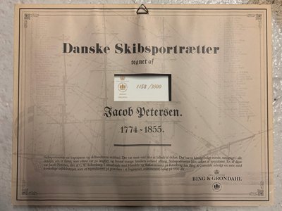 Porcelænsbillede, Briggen Sara, Bing & Grøndahl