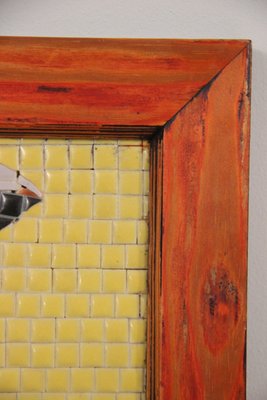 Unik mosaik kunst i ramme