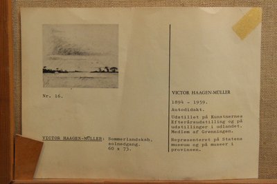 Victor Haagen-Müller maleri
