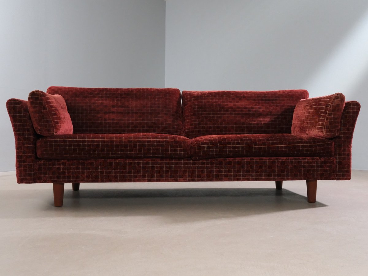 Vintage 3 pers sofa