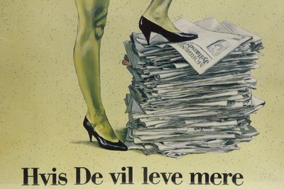 Jyllands-Posten reklameplakat