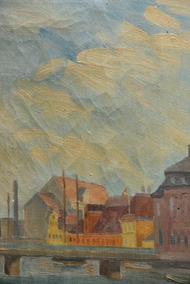 A. Henriksen maleri af marmorbroen