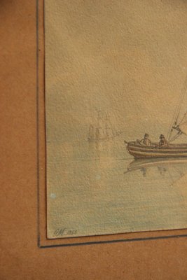 Maritim tegning fra 1868