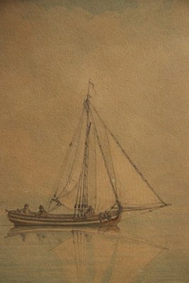 Maritim tegning fra 1868