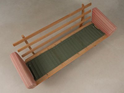 Wegner GE 236 getama 3 pers. sofa i eg