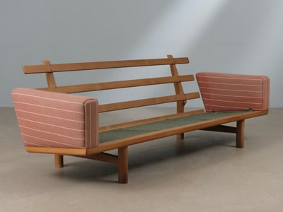 Wegner GE 236 getama 3 pers. sofa i eg