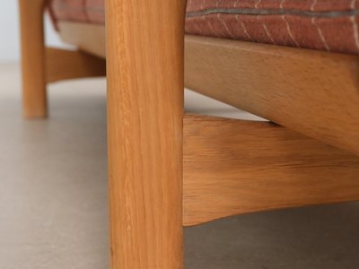 Wegner GE 236 getama 3 pers. sofa i eg