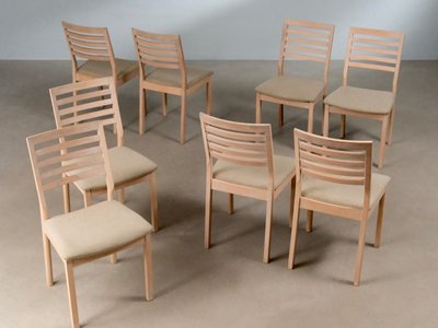 8 stk Høffer spisestuestole