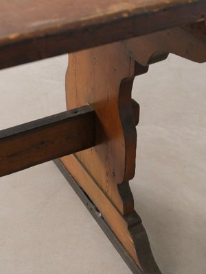 Langt antikt plankebord