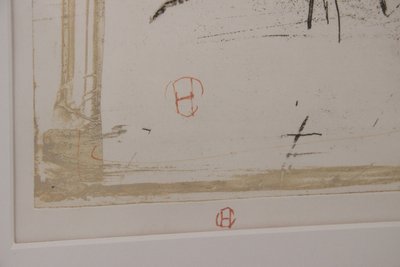 Preben Hornung farvelitografi