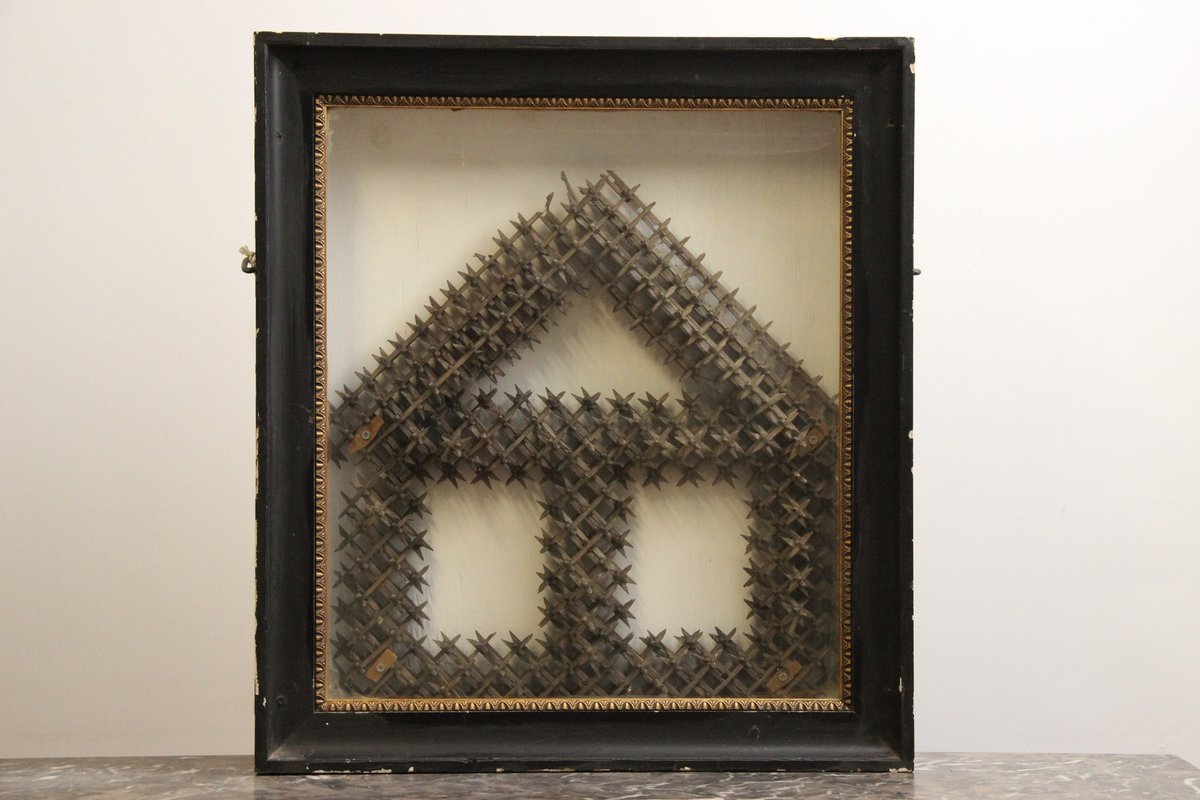 Sømands nørklerier dansk folk art i glasmontre
