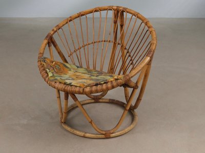 Vintage bambustol (4 stk haves)