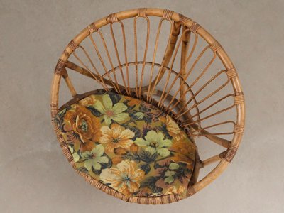 Vintage bambustol (4 stk haves)