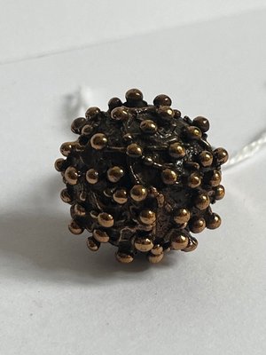 Pentti Sarpaneva skulpturel finsk ring i bronze