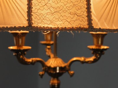 Antik gulvlampe