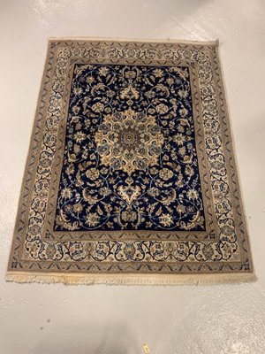 Tæppe, ægte, håndknyttet, fra Iran, 200 x 260 cm.