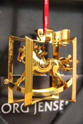 Georg Jensen forgyldt Juleuro 2009