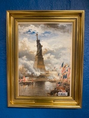 Porcelænsbillede, The Statue of Liberty, Bing & Grøndahl