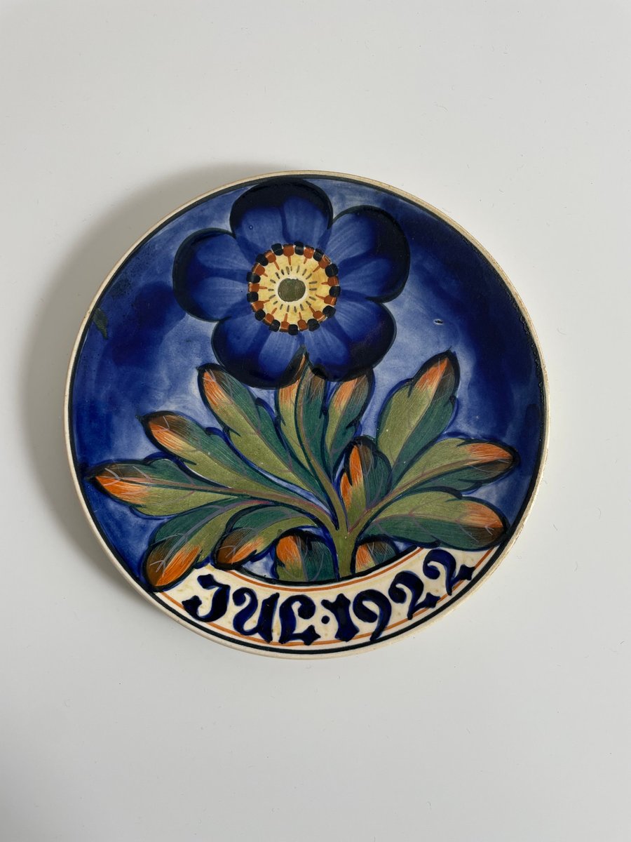 Antikke Aluminia juleplatter